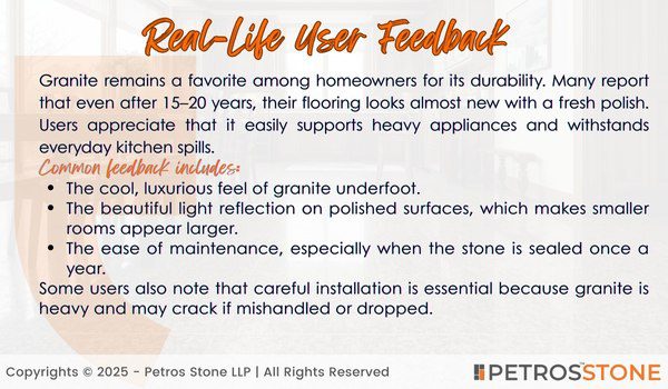 Real-Life User Feedback - Granite Tiles (1)