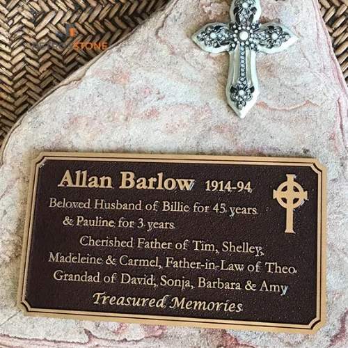 Religious or Spiritual Granite Memorial Plaque