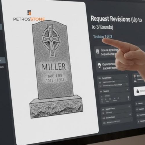 3D Mockup Headstone