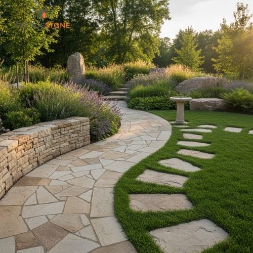 Garden Landscaping - Sandstones