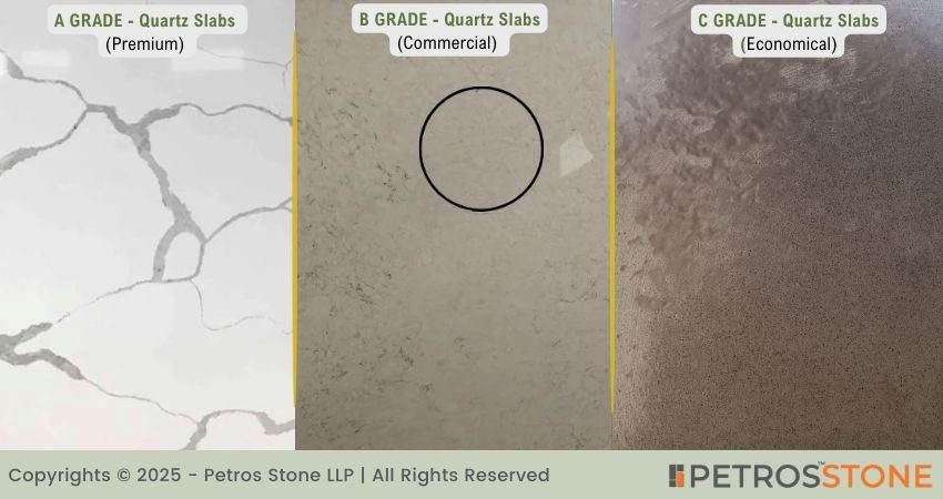 Quartz Slabs A, B, C Grades (1)