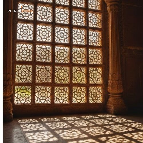 Sandstone Jali Screens (Visual Simplifier)