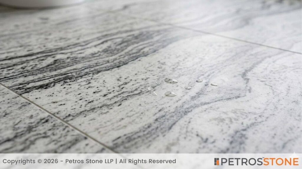 Honed Finish - Viscount White Granite
