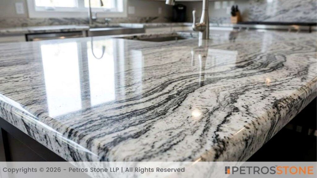 Polished Finish - Viscount White Granite