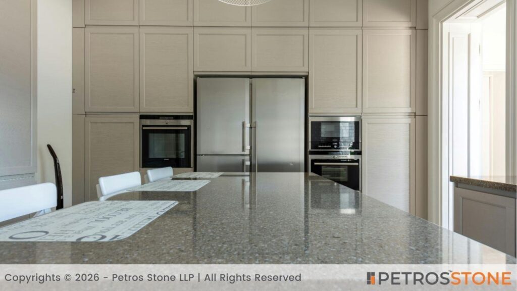Steel Grey Granite Dining Top