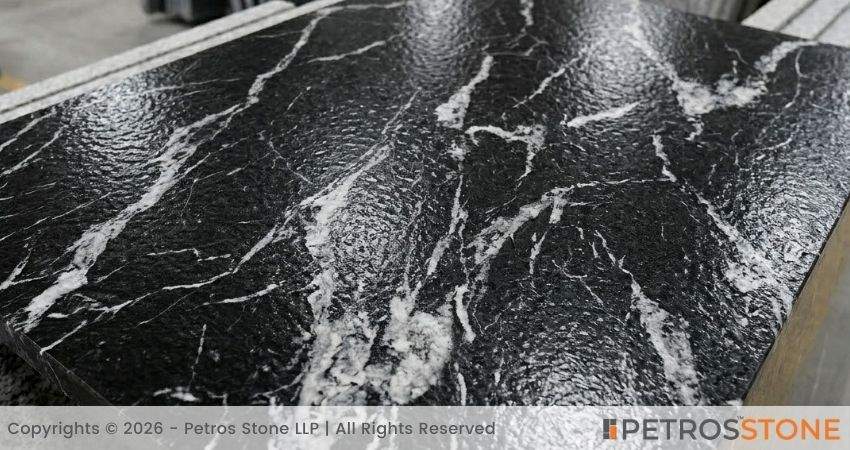 Black Markino Granite - Lapatro Finish