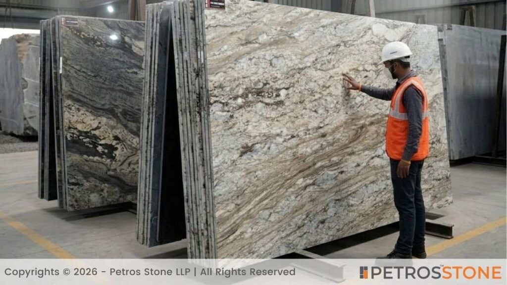 Block Selection - Blue Dunes Granite