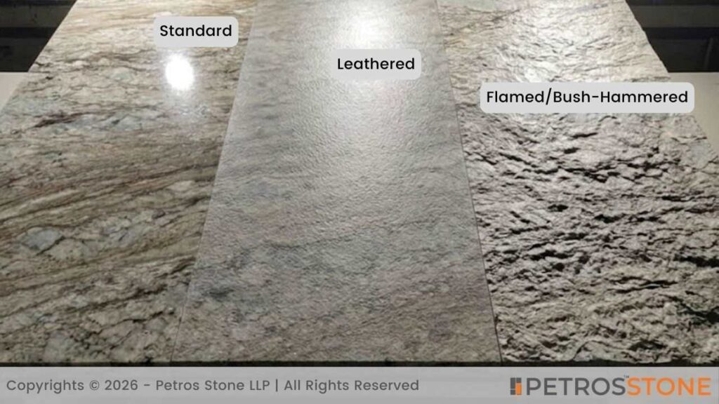 Blue Dunes Granite - Finish Type