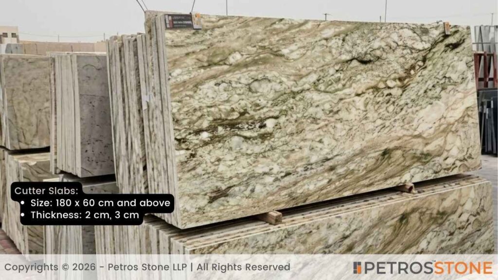 Cutter Slabs - Blue Dunes Granite