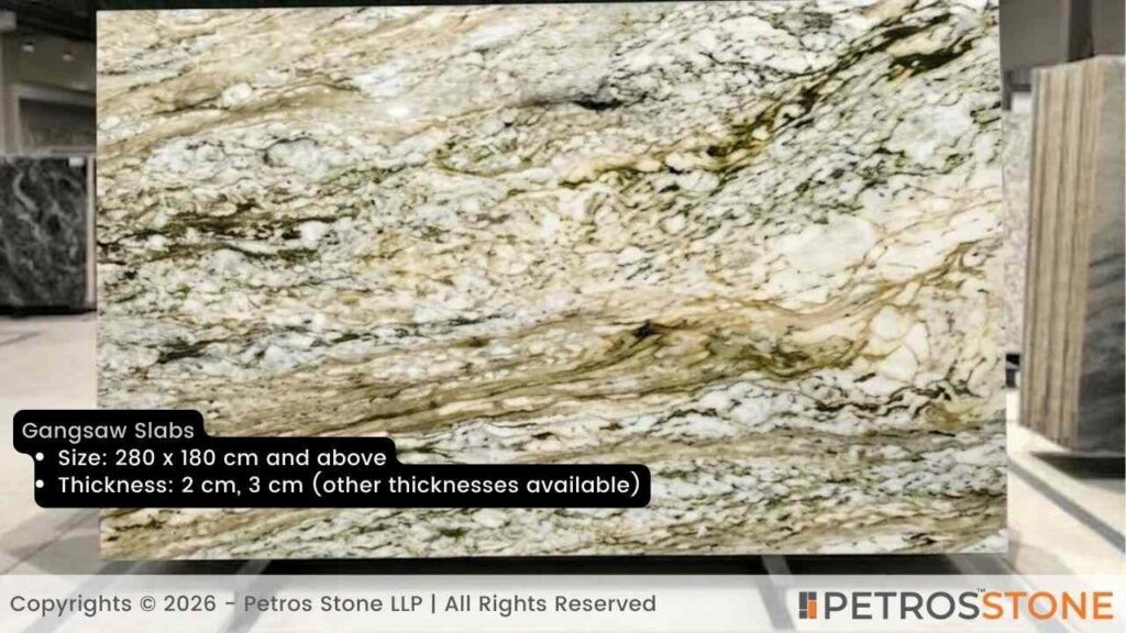 Gangsaw Slabs - Blue Dunes Granite
