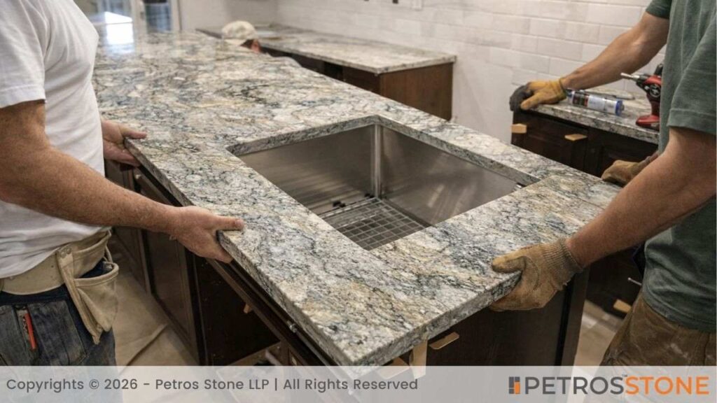 Installation Guidelines - Blue Dunes Granite Countertop
