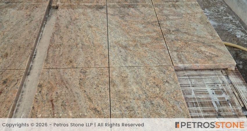 Ivory Brown Granite Tiles