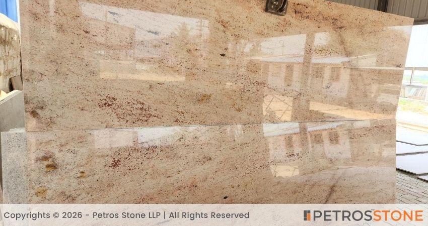 Ivory Brown GraniteShiva Gold Granite Slabs