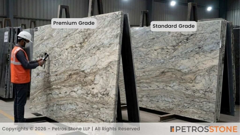 Quality Grade - Blue Dunes Granite