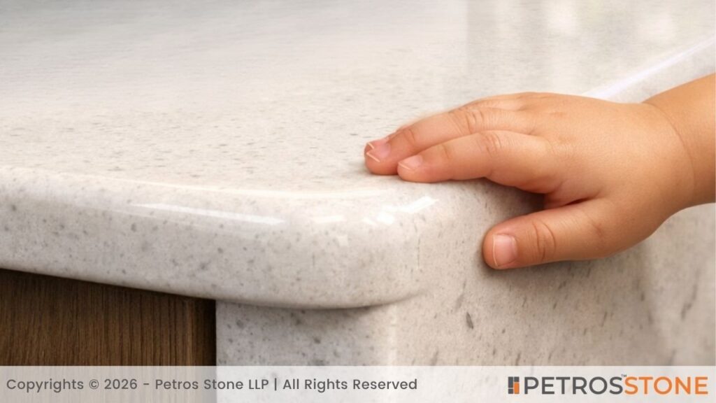 What Makes a Countertop Edge Kid-Friendly