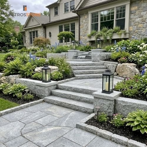 Granite Outdoor Steps