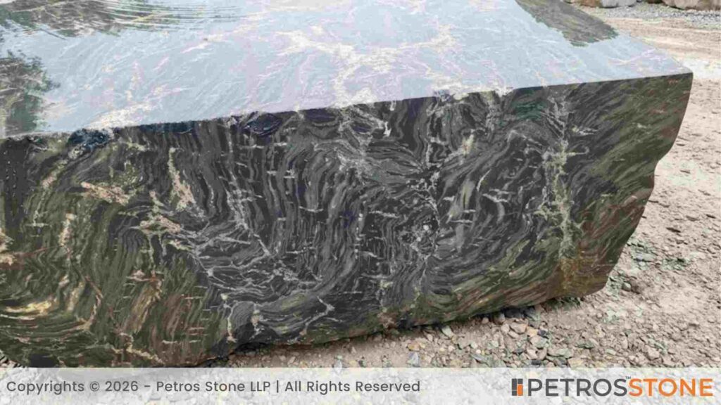 Olivia Green Granite Block