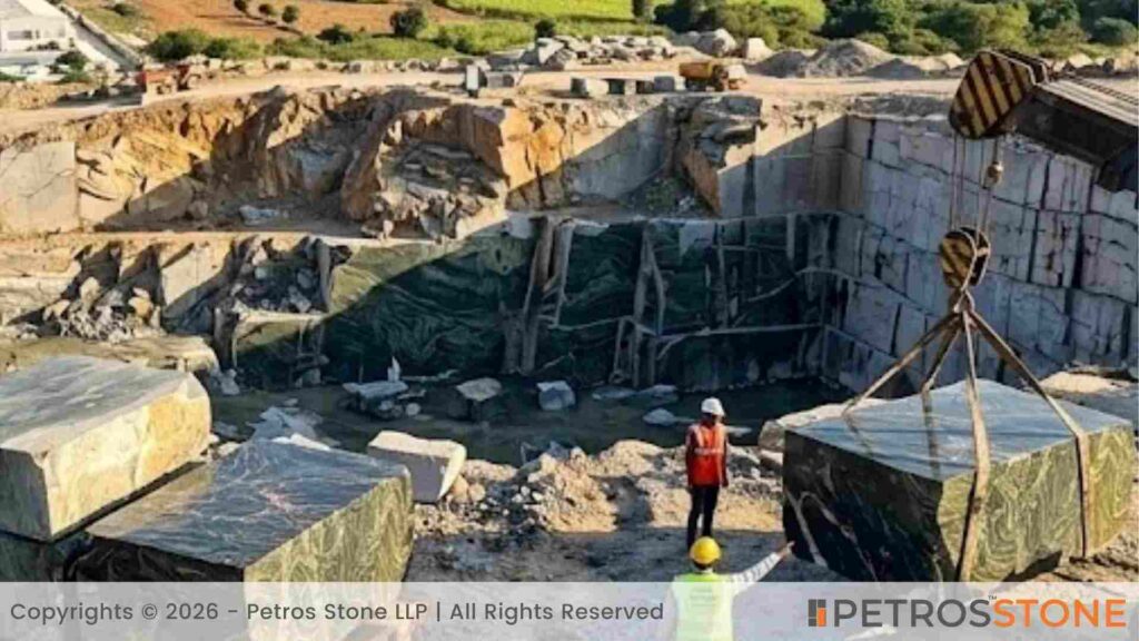 Olivia Green Granite Quarry