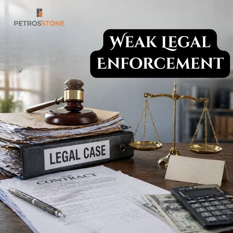 Poor Legal and Contract Enforcement
