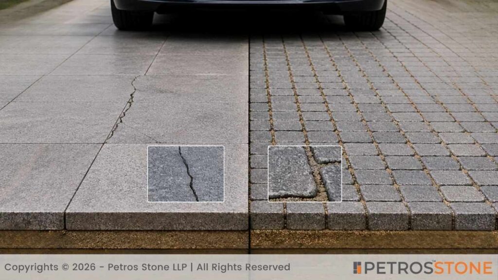 Slabs vs Pavers for Different Uses