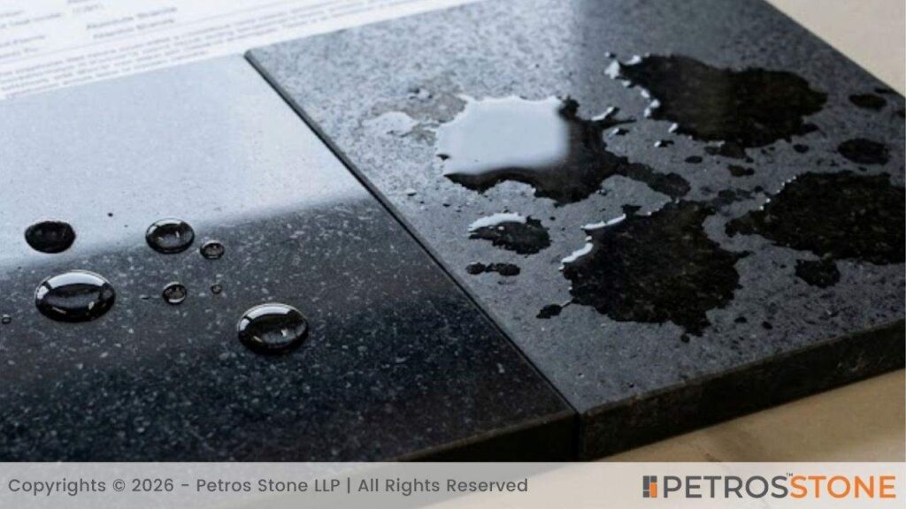 Water Test - Black Granite