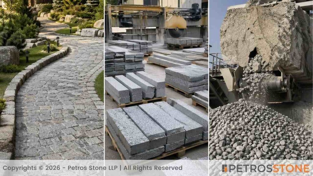 Where Does the Rejected Granite Go