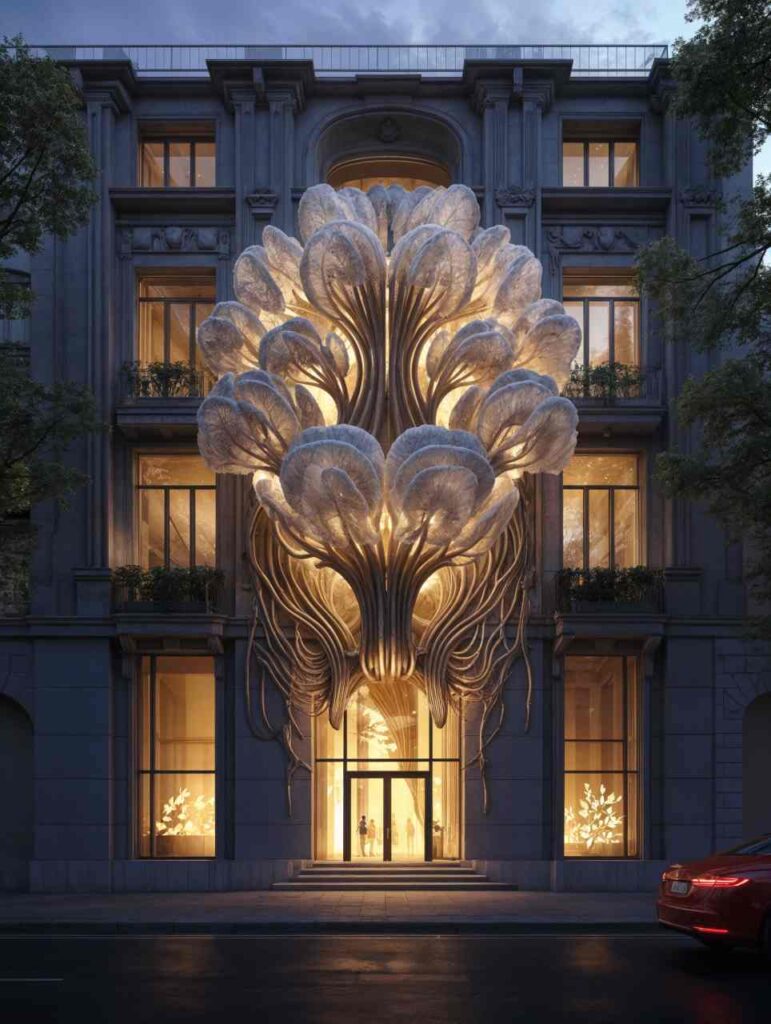An Entrance Designed as an Experience – Image courtesy Ivan Makagon