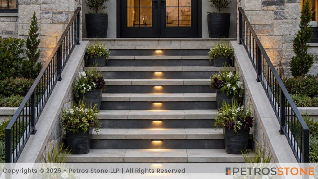 Contemporary Outdoor Steps