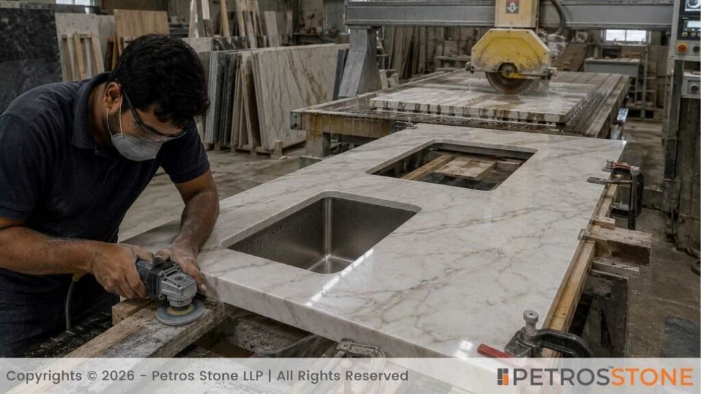 Fabrication and Customization - Kitchen Countertop