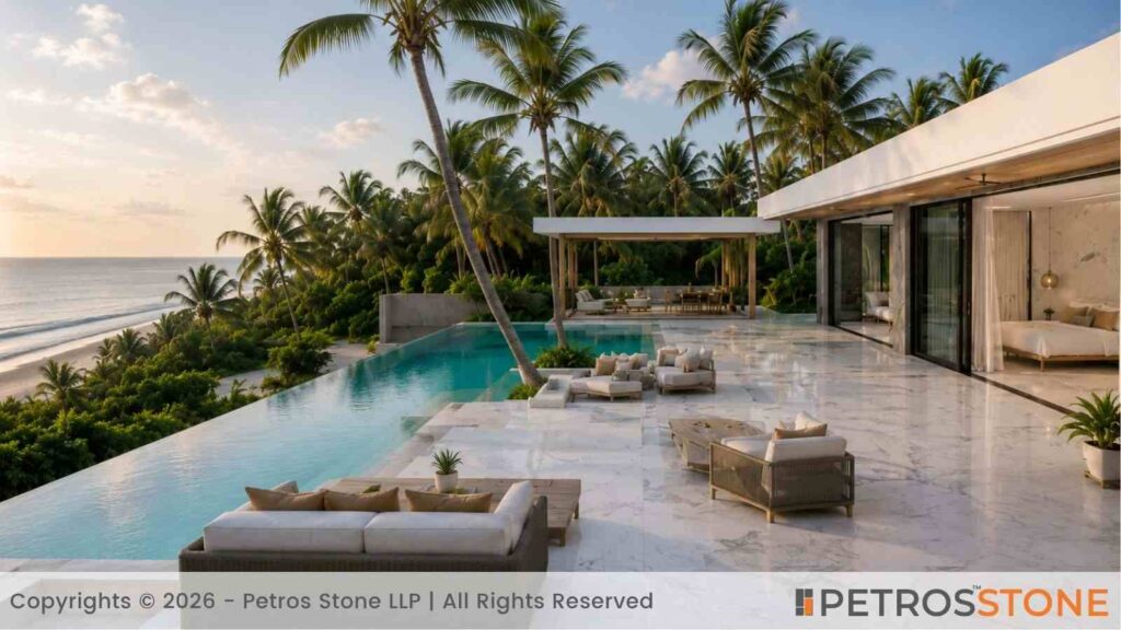 Maldives Villa by Petrostone (inside the villa)