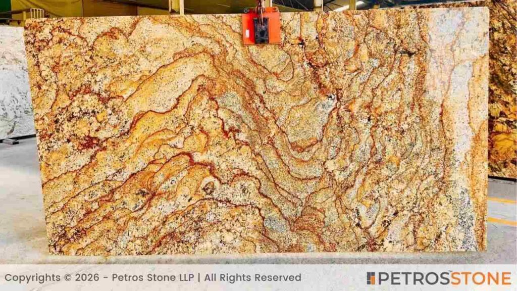 Solarius Gold Granite Slab2