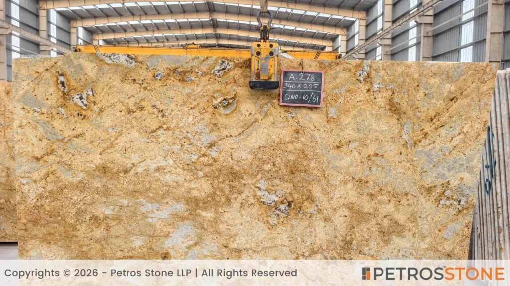 Solarius Gold Granite Slab3