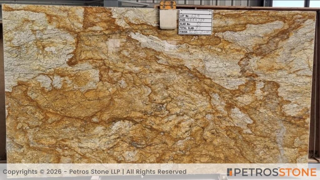 Solarius Gold Granite Slab4