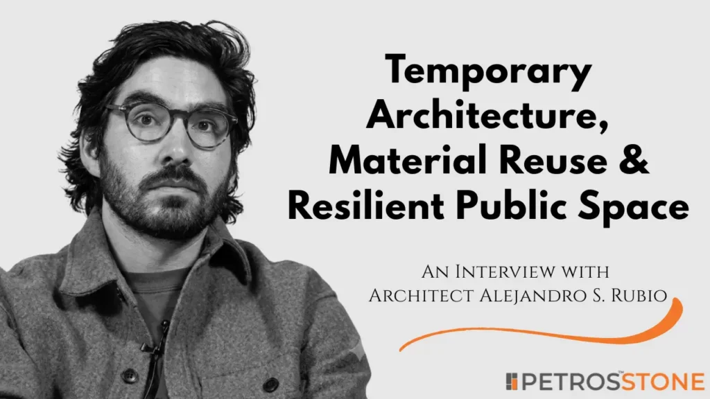 Designing for Impermanence Alejandro Saldarriaga Rubio on Temporary Architecture, Material Reuse and Resilient Public Space