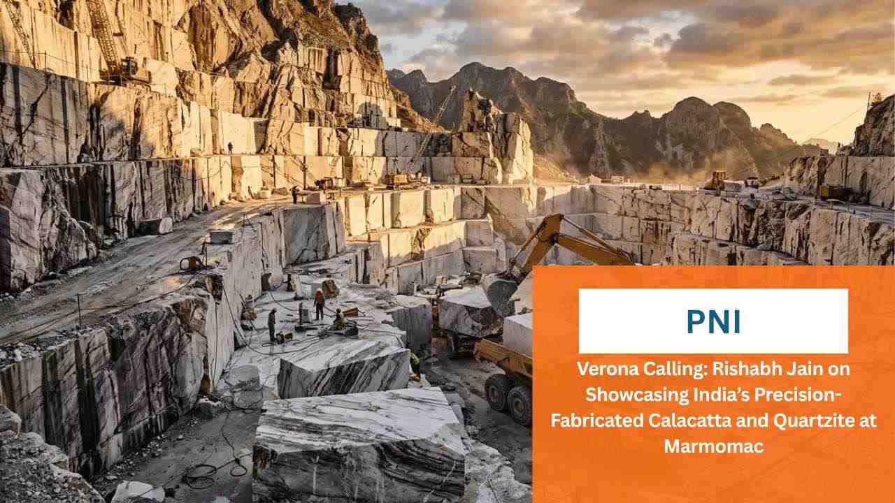 PNI News — Verona Calling Rishabh Jain on Showcasing India’s Precision-Fabricated Calacatta and Quartzite at Marmomac (1)