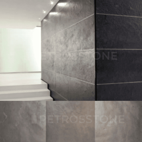 Black Stone Veneer Mockup