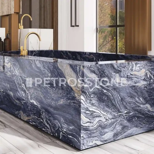 Brazilian Blue Porcelain Slab