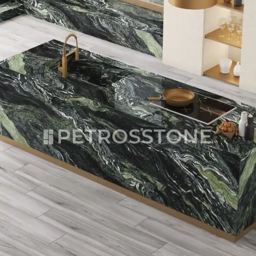 Brazilian Green Porcelain Slab