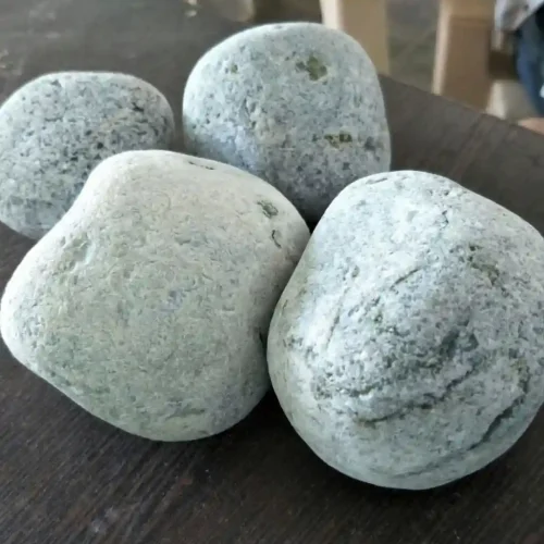 Green Marble Pebbles