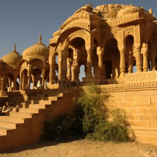 Jaisalmer yellow sandstone Mockup