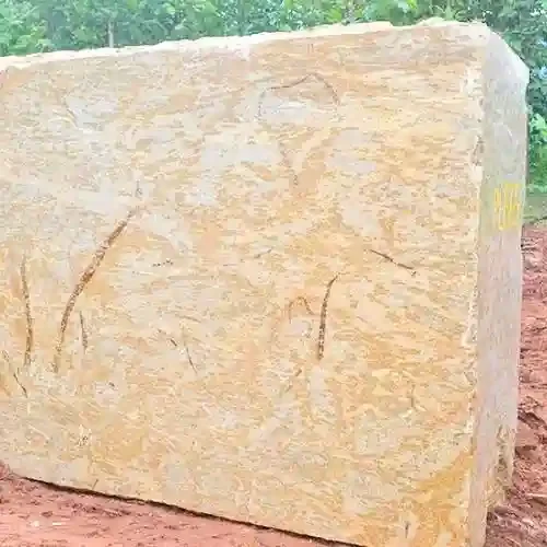 Mist Gold Granite Block