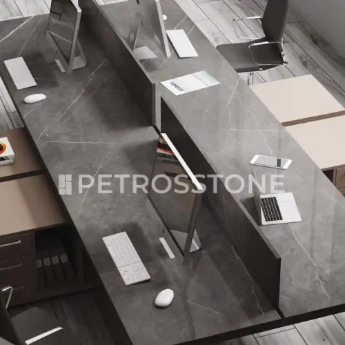 Pietra Grey Porcelain Slab