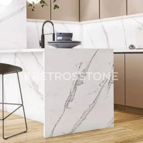 Satori Statuario Porcelain Slab