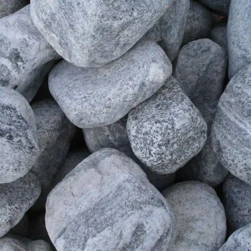 Silver Grey Marble Pebbles