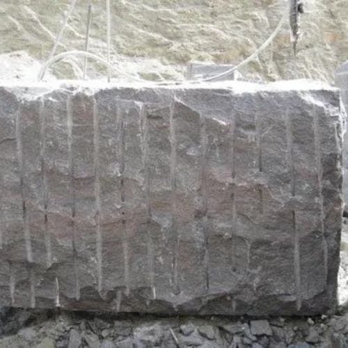 Steel Grey Rough Granite Block | Premium Grey Granite Blocks