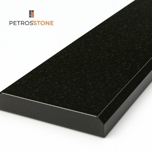 Verde Ubatuba Granite Double Beveled Edge Threshold
