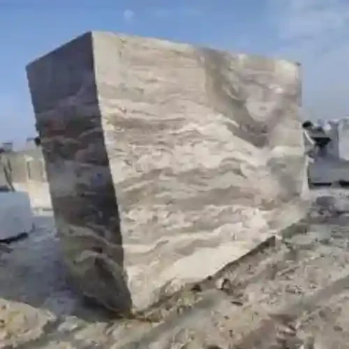 White Wave Granite Block